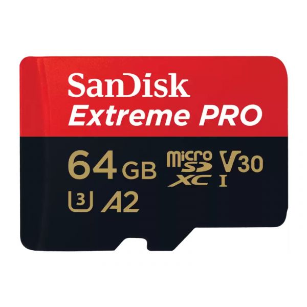 Sandisk Extreme Pro 64GB SDXC Memory Card, 300/300MB/s, 8K, V90, UHS-II memóriakártya (226807)